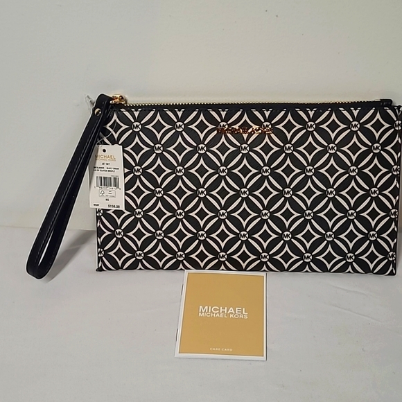 MICHAEL Michael Kors Handbags - COPY - Michael Kors Large Clutch Wristlet